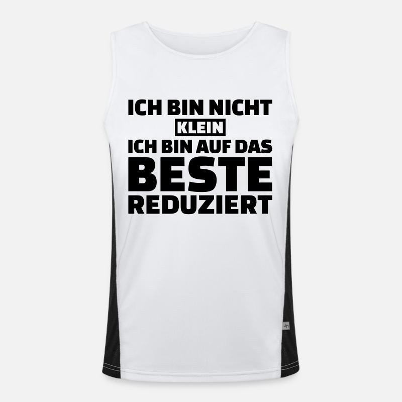Klein Funktionelles Kontrast-Tank Top für Männer 