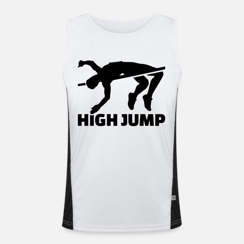 High jump Débardeur respirant contrasté Homme 