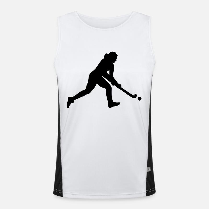 Hockey Funktionelles Kontrast-Tank Top für Männer 