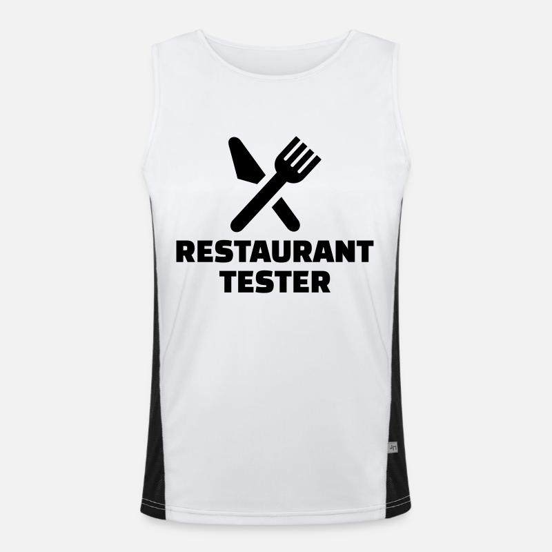 Restaurant tester Débardeur respirant contrasté Homme 