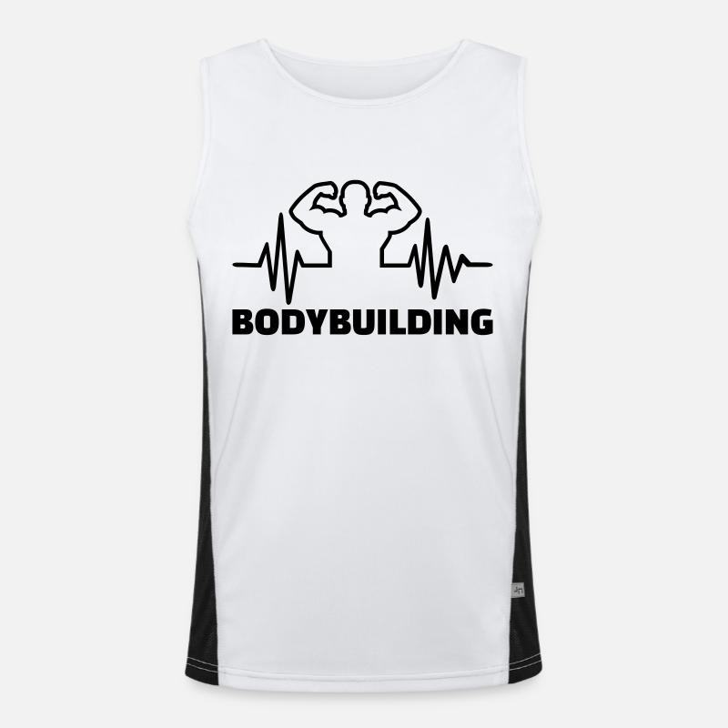 Bodybuilding Funktionelles Kontrast-Tank Top für Männer 