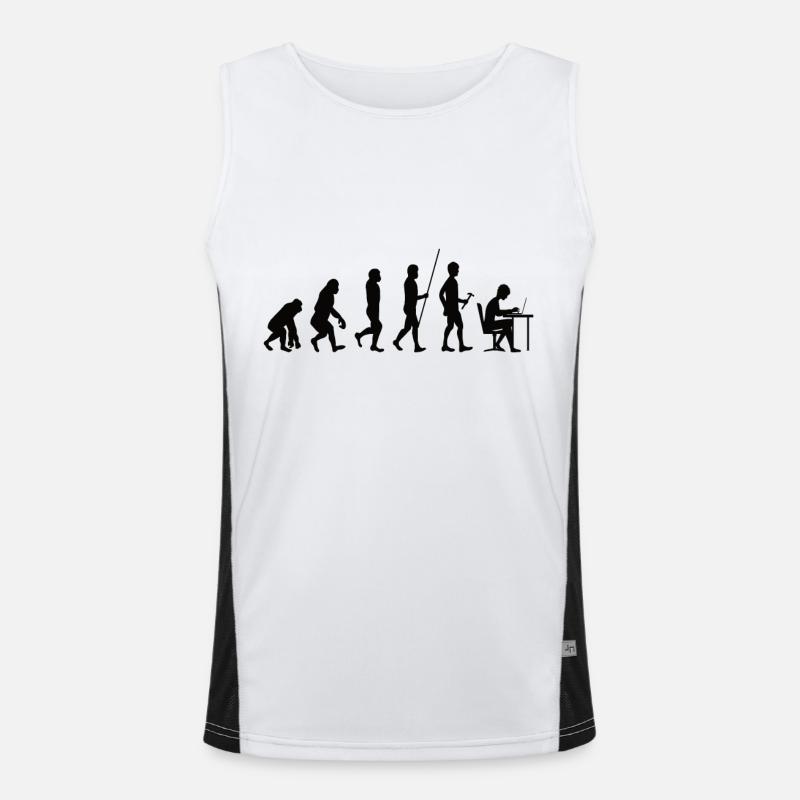 Home Office Evolution Büro Débardeur respirant contrasté Homme 