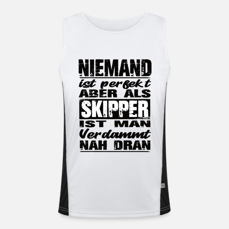 Skipper Funktionelles Kontrast-Tank Top für Männer 