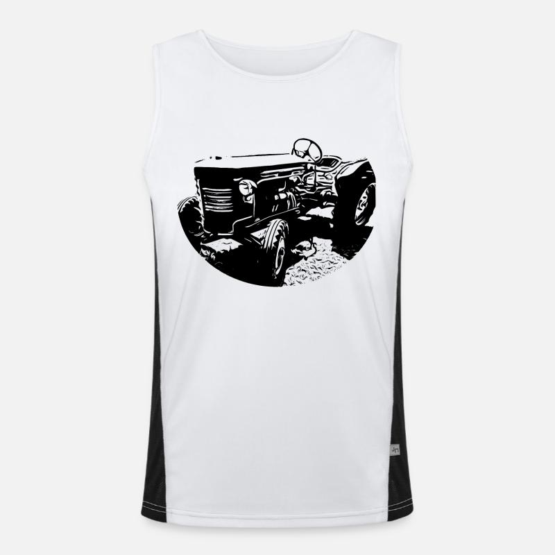 Traktor Funktionelles Kontrast-Tank Top für Männer 