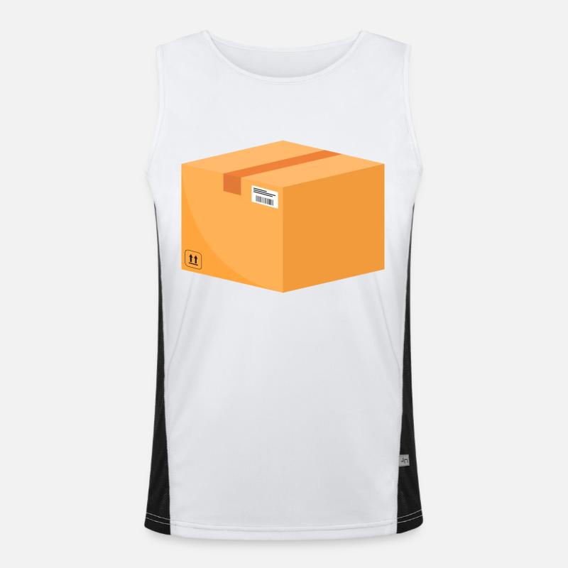 Package Order Men's Functional Contrast Tank Top 