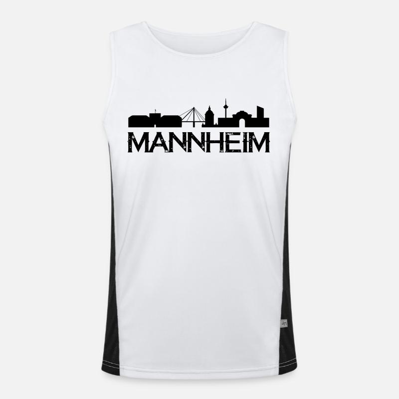 Mannheim Monnem Débardeur respirant contrasté Homme 