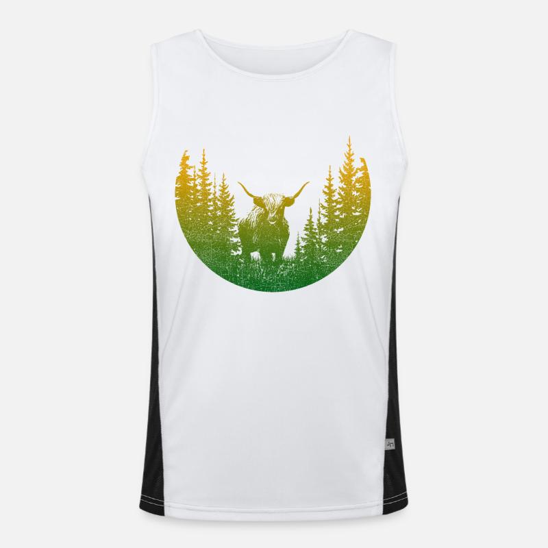 Fool Men's Functional Contrast Tank Top 
