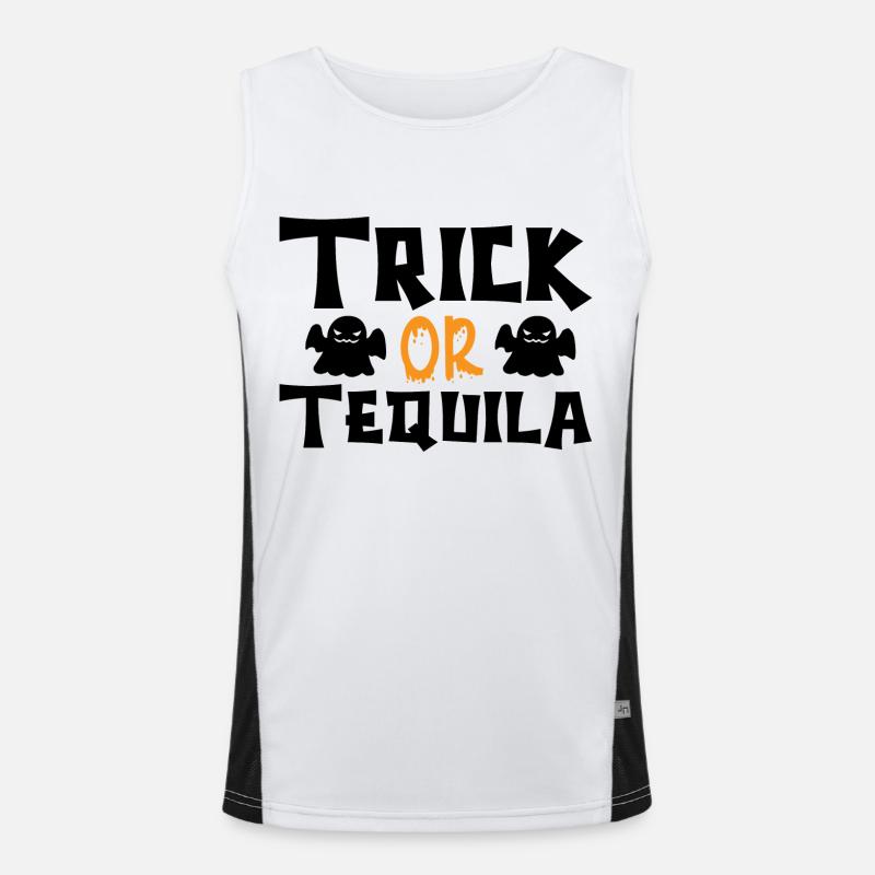 Astuce ou Tequila Débardeur respirant contrasté Homme 