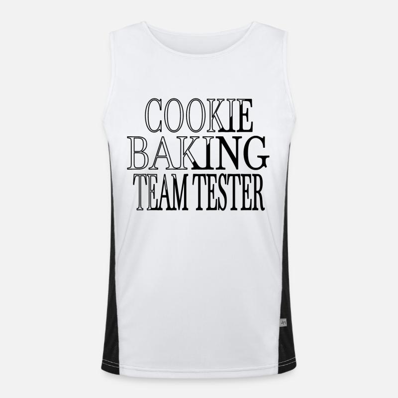 Cat Jokes Burger Chef Tshirts Beach Débardeur respirant contrasté Homme 