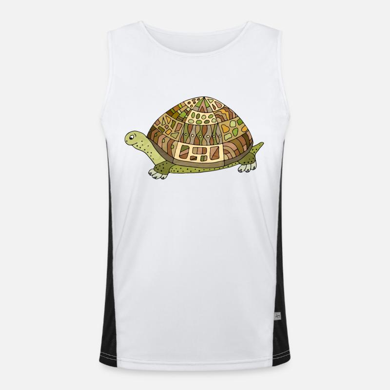 Tortue Débardeur respirant contrasté Homme 