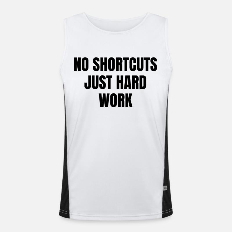 Hard Work Men's Functional Contrast Tank Top 
