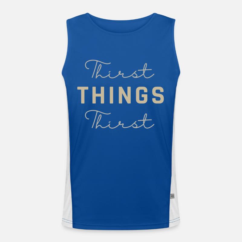 Thirst Things Thirst Men's Functional Contrast Tank Top 