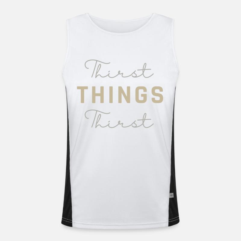 Thirst Things Thirst Men's Functional Contrast Tank Top 