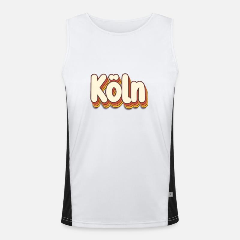 Cologne Cologne Men's Functional Contrast Tank Top 