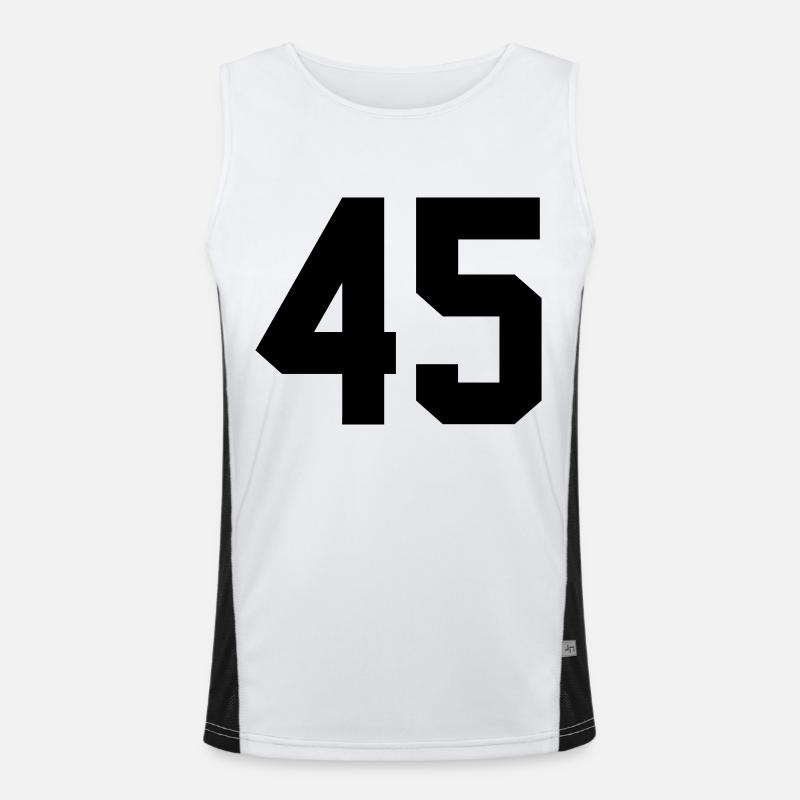 45 Débardeur respirant contrasté Homme 