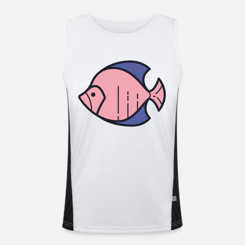 Fish Men's Functional Contrast Tank Top 