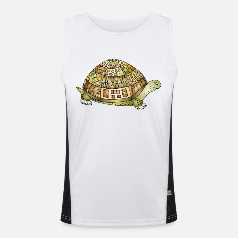 Tortue Débardeur respirant contrasté Homme 