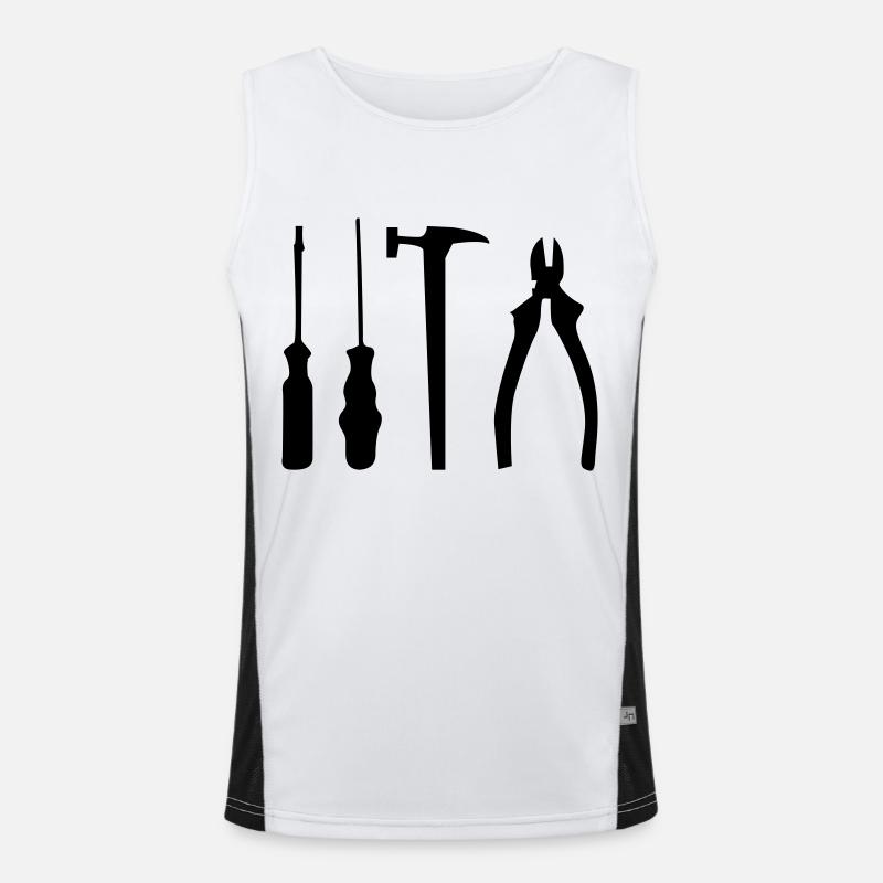 outil Débardeur respirant contrasté Homme 