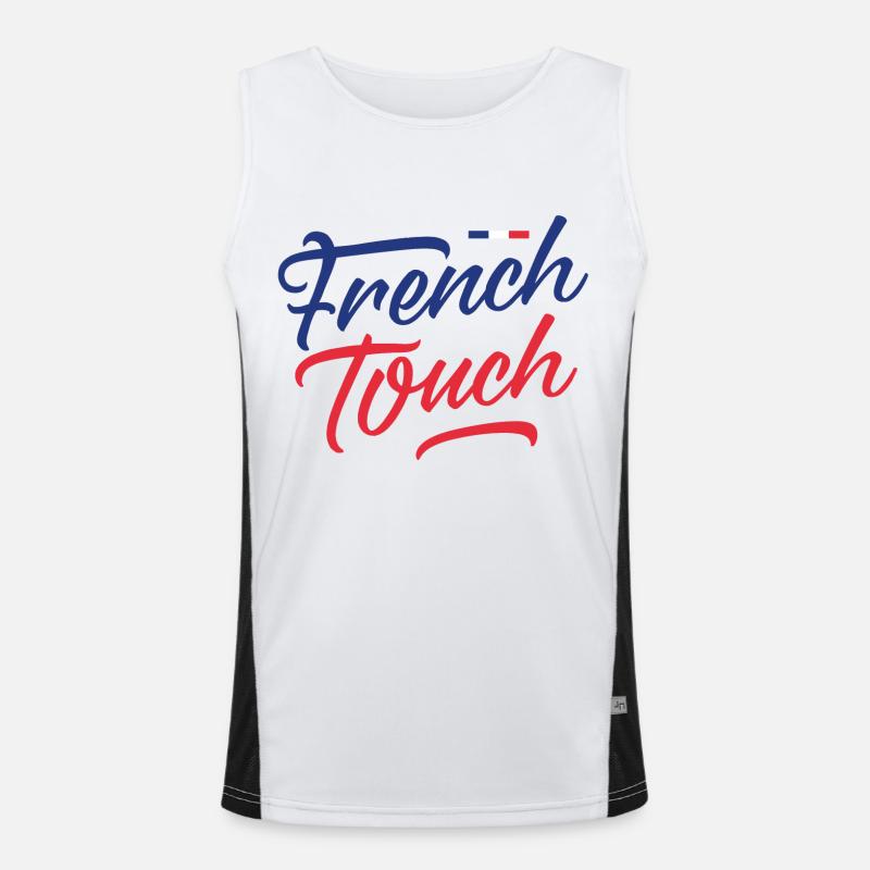 French Touch Débardeur respirant contrasté Homme 