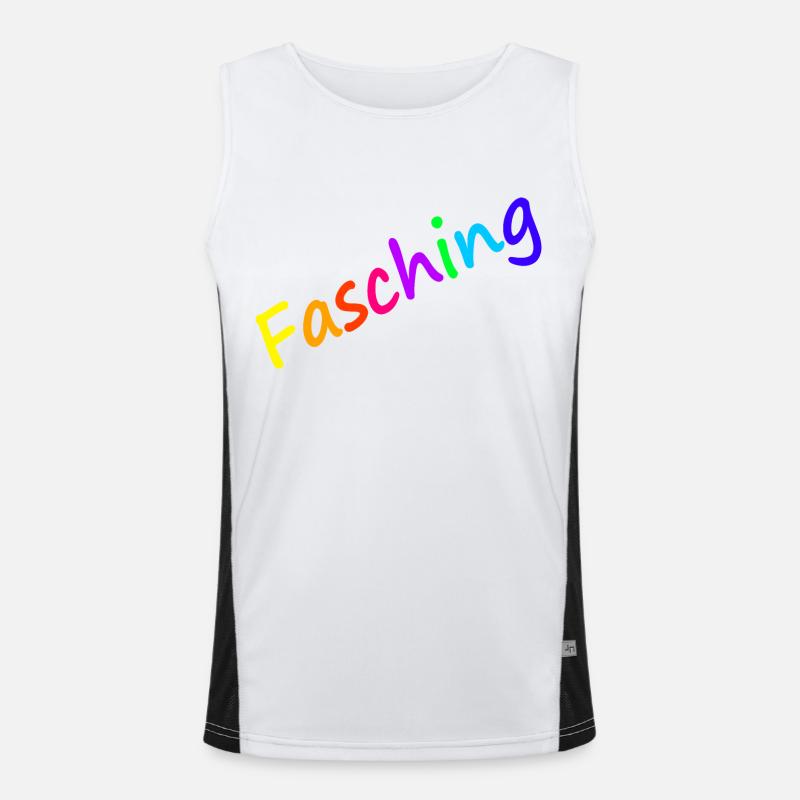 Fasching Funktionelles Kontrast-Tank Top für Männer 