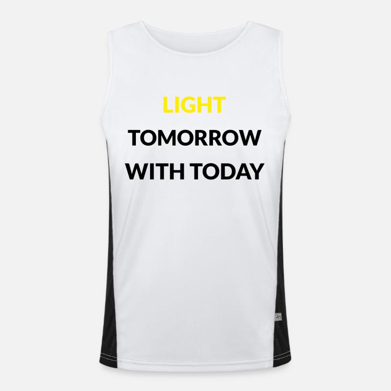 Light Tomorrow with Today Men's Functional Contrast Tank Top 