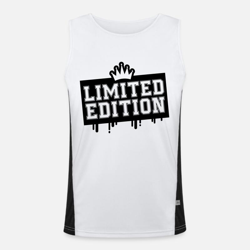 limited edition Funktionelles Kontrast-Tank Top für Männer 