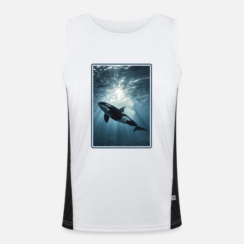Orcas Orca Men's Functional Contrast Tank Top 