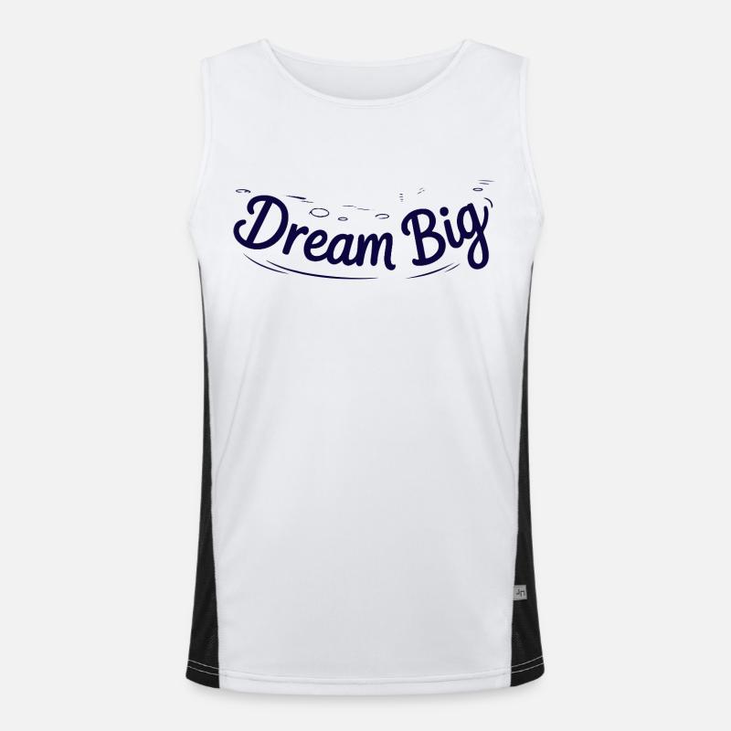 GRANDES SUEÑOS Camiseta funcional de tirantes en contraste para hombre 