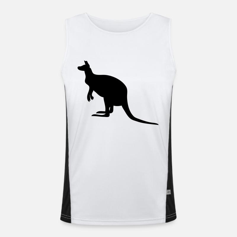 Kangaroo Men's Functional Contrast Tank Top 