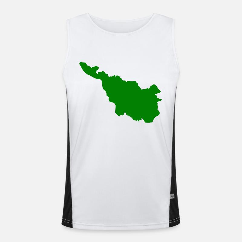 Bremen Men's Functional Contrast Tank Top 