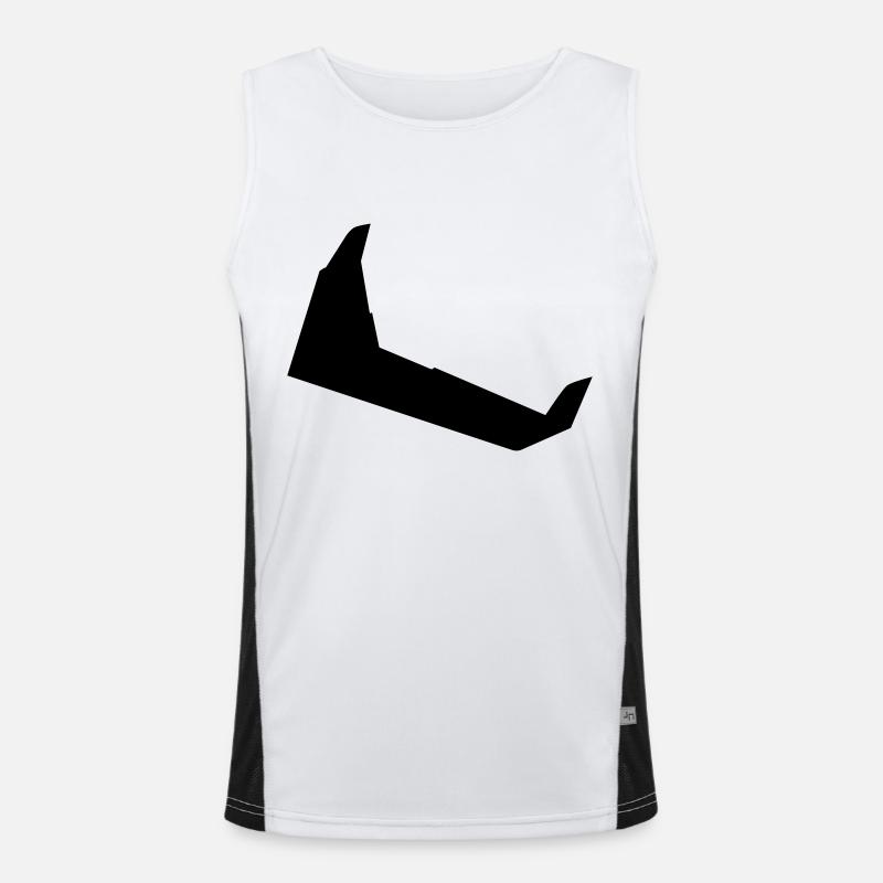 nuri Funktionelles Kontrast-Tank Top für Männer 