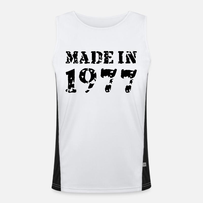 Made in 1977 Débardeur respirant contrasté Homme 