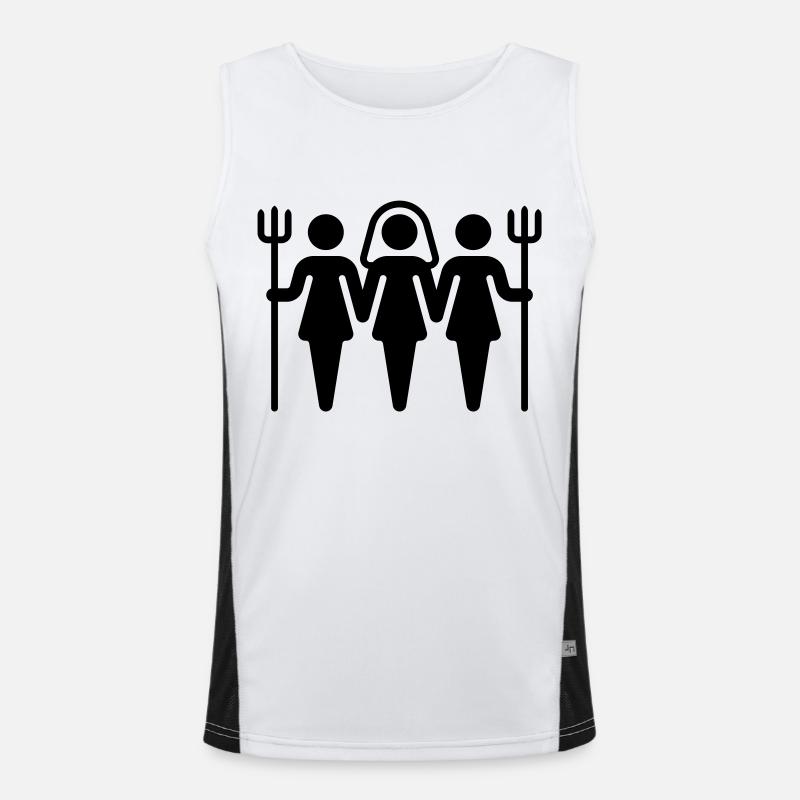 Garde d'honneur (sans texte) Débardeur respirant contrasté Homme 