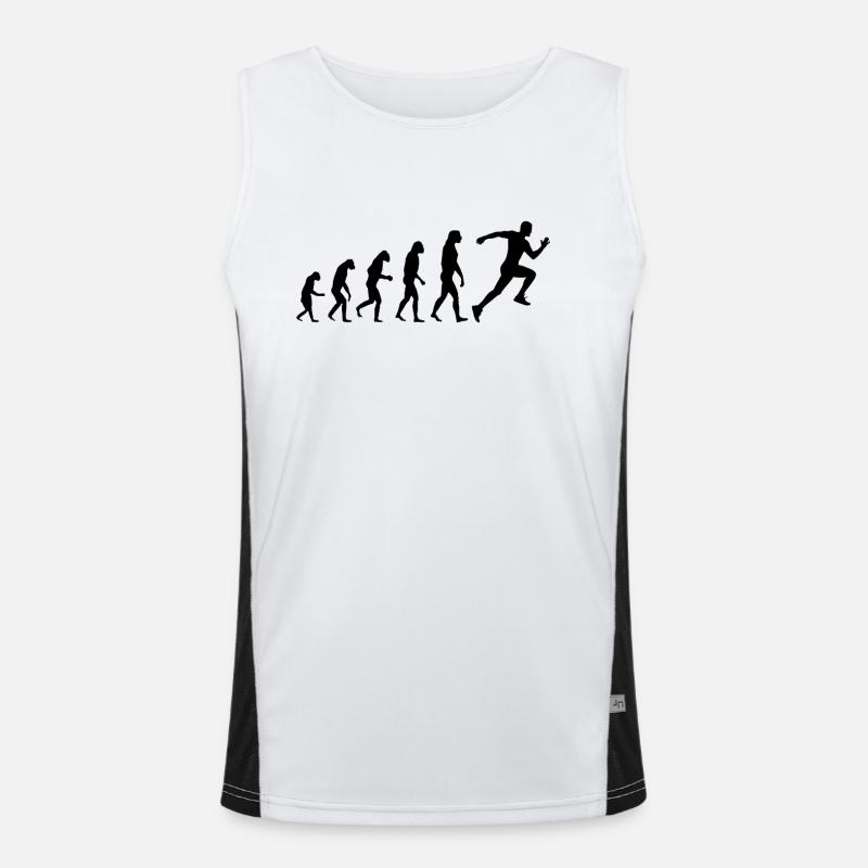 Evolution Sprinter Sport Men's Functional Contrast Tank Top 