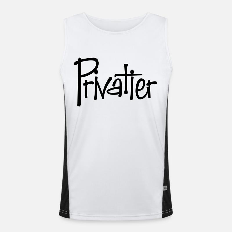 Privatier Funktionelles Kontrast-Tank Top für Männer 