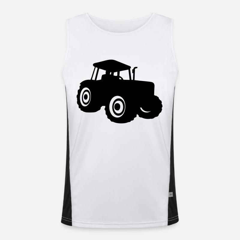 tractor Men's Functional Contrast Tank Top 