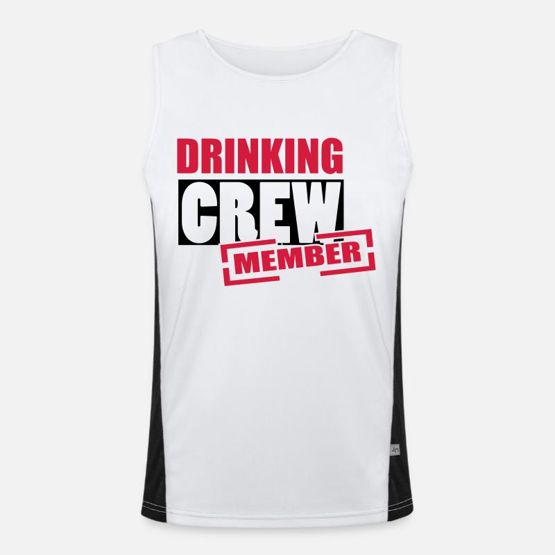 crew Funktionelles Kontrast-Tank Top für Männer 