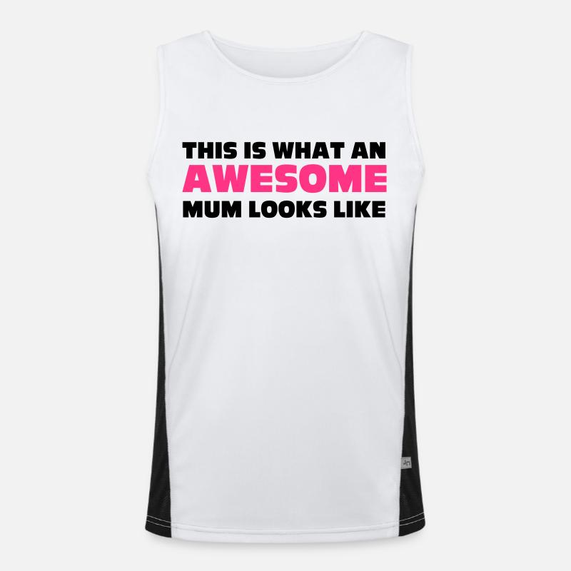 Mum Men's Functional Contrast Tank Top 