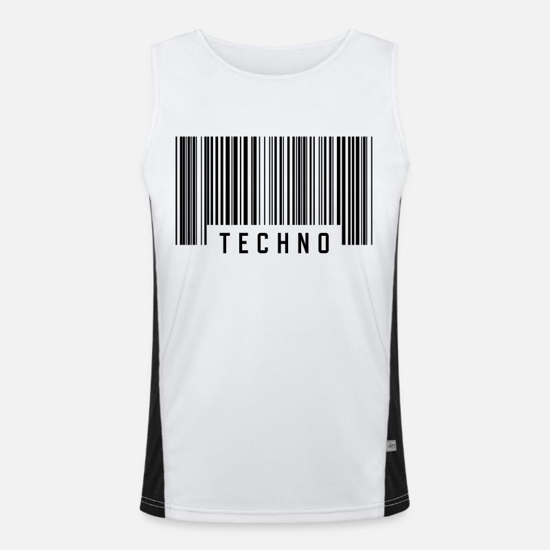TECHNO Débardeur respirant contrasté Homme 