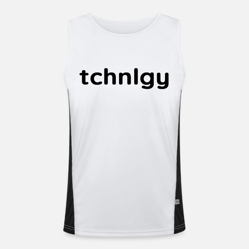 Technology: The statement for technology fans Men's Functional Contrast Tank Top 