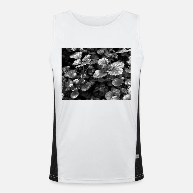 Helligkeit in der Natur Funktionelles Kontrast-Tank Top für Männer 