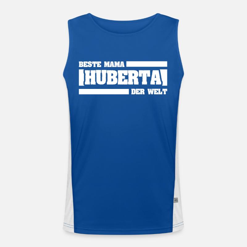 Mutter Huberta Funktionelles Kontrast-Tank Top für Männer 