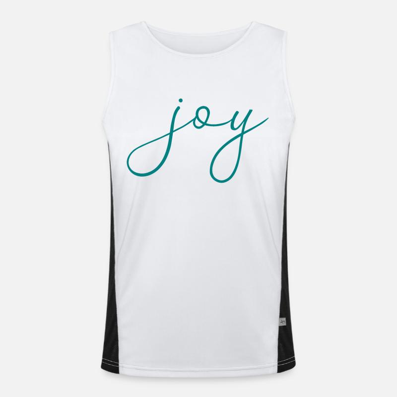 joy Men's Functional Contrast Tank Top 