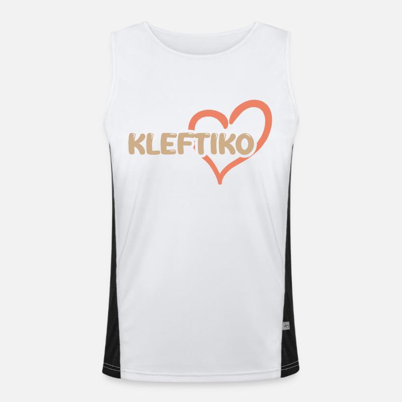 Kleftiko als Kleftiko Funktionelles Kontrast-Tank Top für Männer 