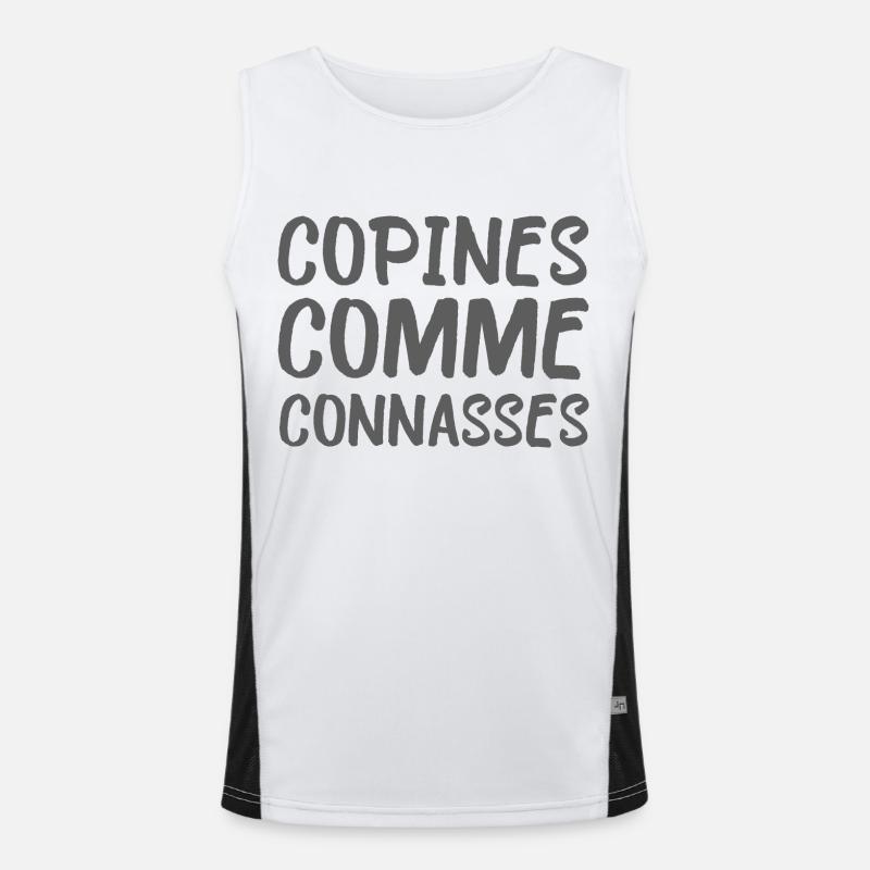 copines comme connasses Débardeur respirant contrasté Homme 