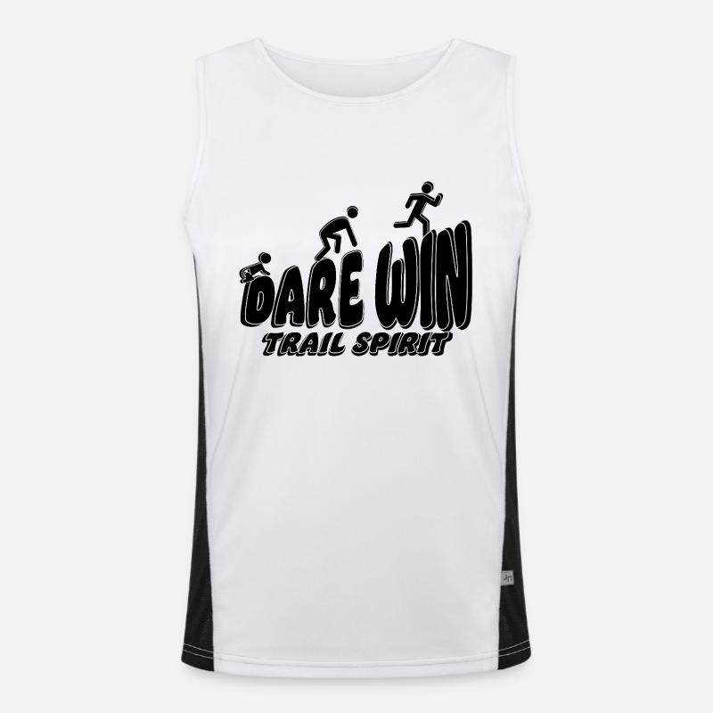 Trail dare win Débardeur respirant contrasté Homme 