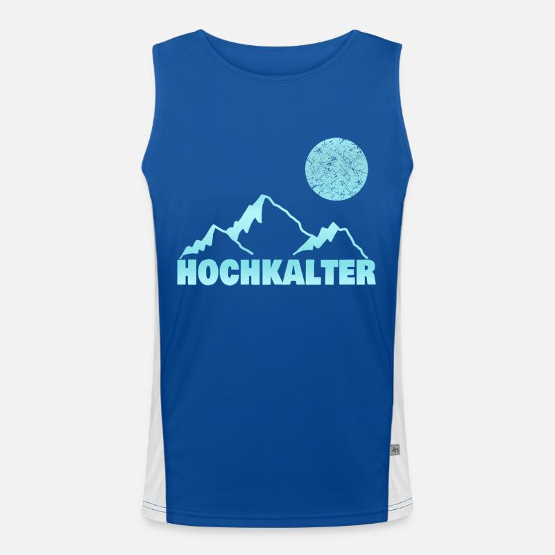 Gift for Hochkalter Men's Functional Contrast Tank Top 