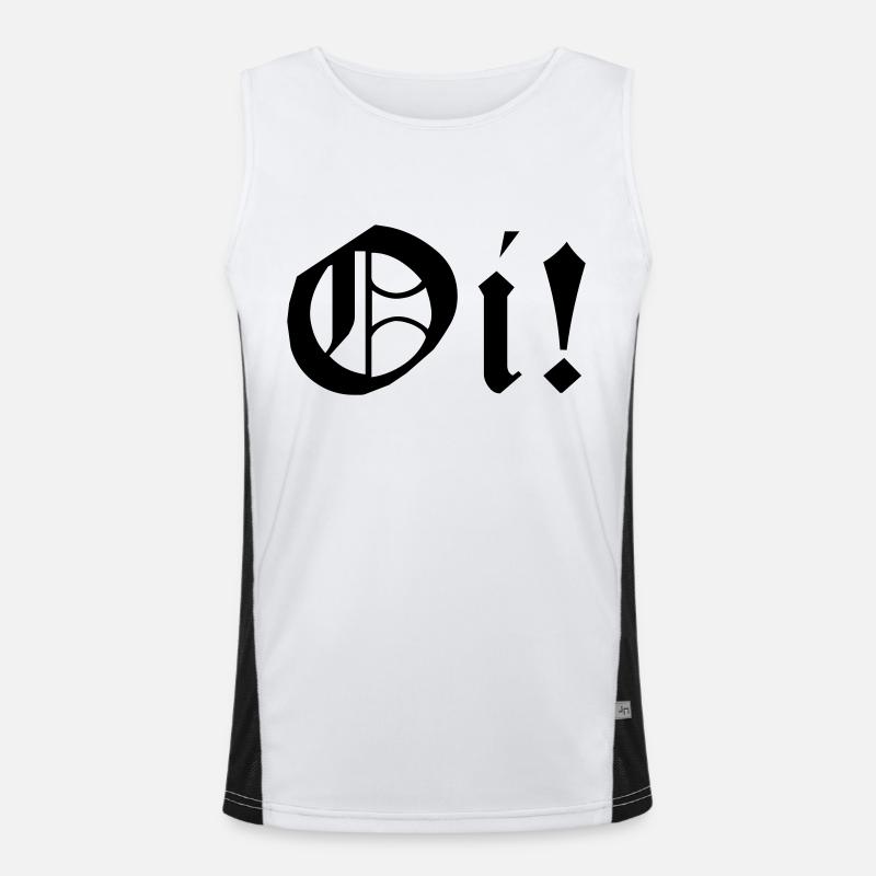 Working Class Skinhead Oi! Antiracist Bootboys My Funktionelles Kontrast-Tank Top für Männer 