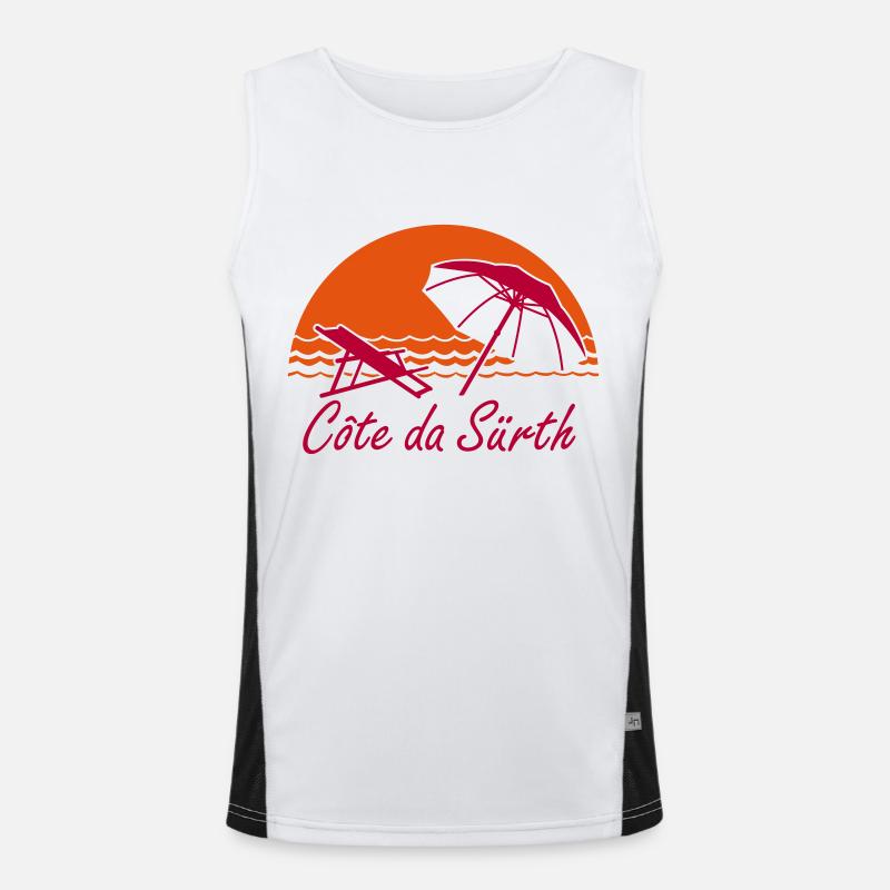 Côte since Sürth Men's Functional Contrast Tank Top 