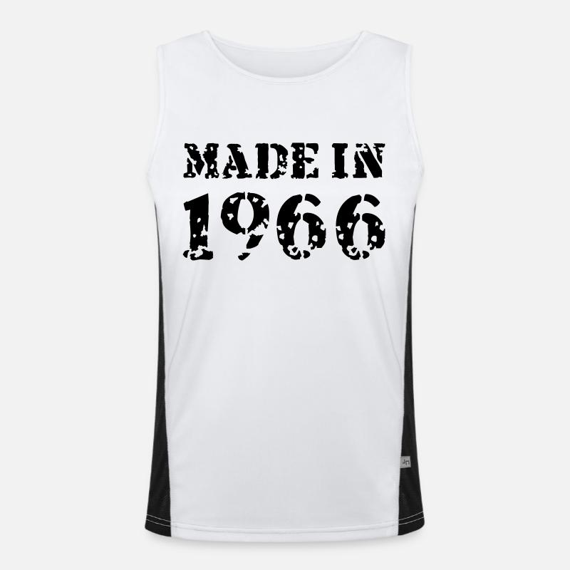 Made in 1966 Débardeur respirant contrasté Homme 